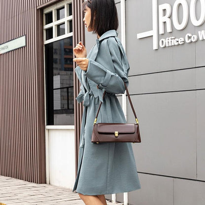 Vintage Women Shoulder Bag - White
