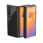 Shockproof Clear Phone Case for Samsung Galaxy z Fold 4 - Black