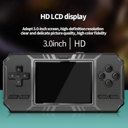 520 Classic Games Handheld Console With 3.0 Screen For S8 - Army Green