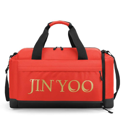 Large Capacity Waterproof Sports Bag With Dry / Wet Separation - Green