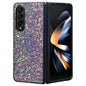 Foldable Diamond Case for Samsung Galaxy z Fold 4 - Compact and Stylish - Flash Green