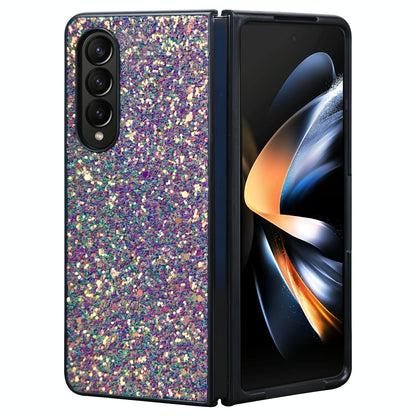 Foldable Diamond Case for Samsung Galaxy z Fold 4 - Compact and Stylish - Flash Green