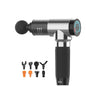 30-Speed Silver Muscle Vibration Massager For Fitness Massage