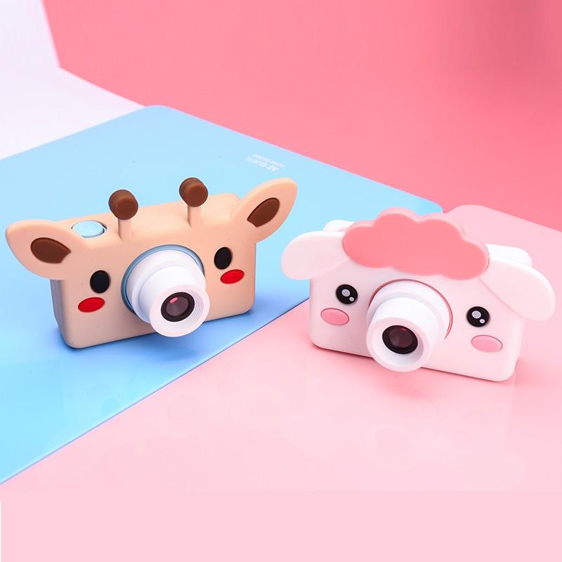 Mini Digital Sport Camera with 8.0mp Lens 2.0 Screen Elk-shaped Case & 32gb Memory for Kids