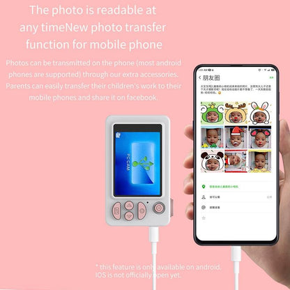 Mini Digital Sport Camera with 8.0mp Lens 2.0 Screen Elk-shaped Case & 32gb Memory for Kids