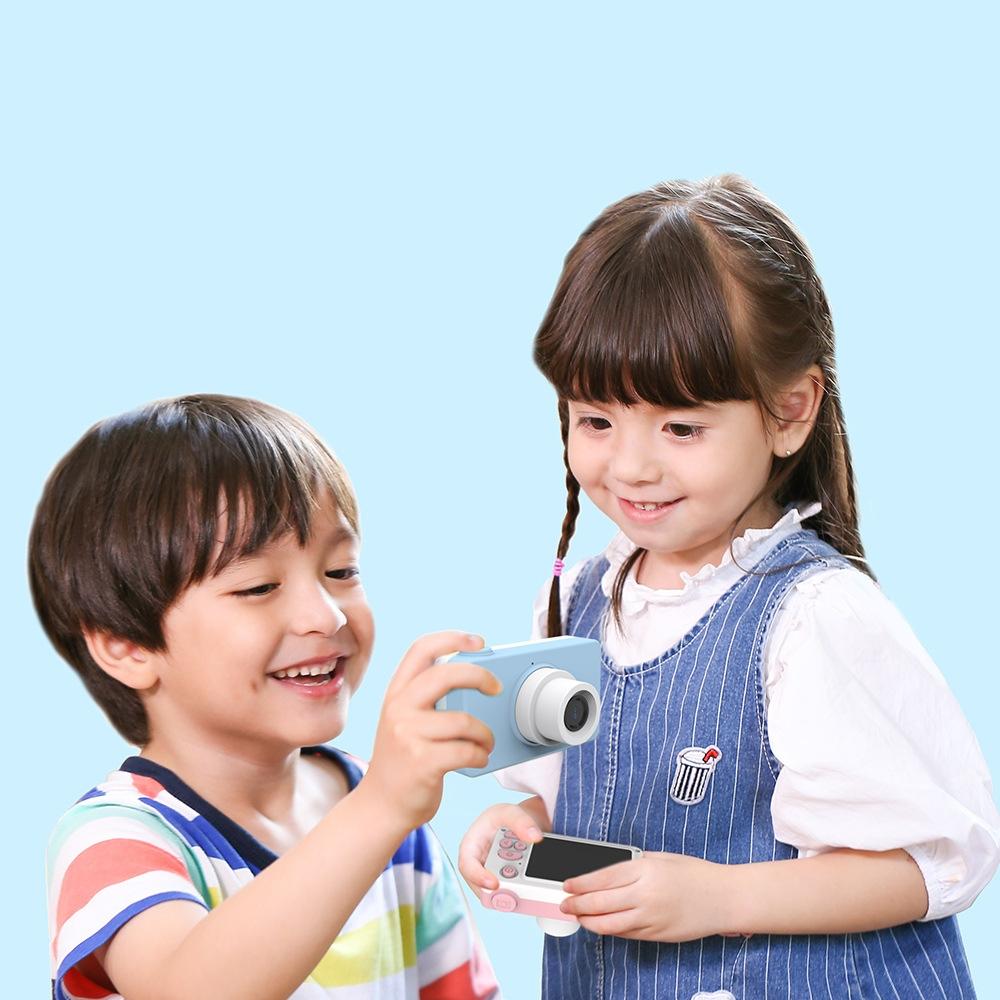 Mini Digital Sport Camera with 8.0mp Lens 2.0 Screen Elk-shaped Case & 32gb Memory for Kids