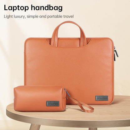 15 Inch Waterproof Laptop Bag With Power Pack And Inner Pouch - Black