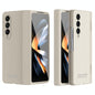 For Samsung Galaxy Z Fold4 5G Premium Hinged Folding Case - White