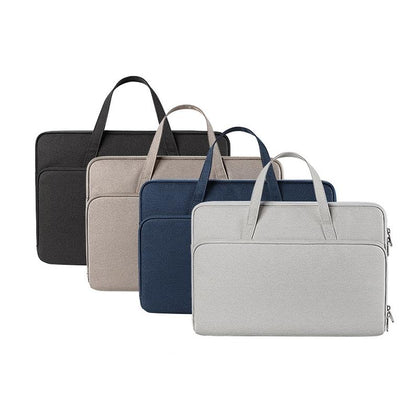 14.1-15.4 Inch Waterproof Laptop Bag - Durable and Stylish - Elegant Gray