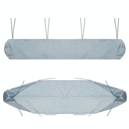 Waterproof Retractable Canopy for Outdoor Patio - 2.5m Size Dustproof Protective Cover - Grey