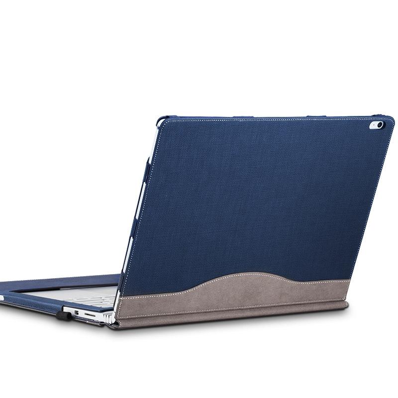 13.5 Inch Protective Sleeve for Microsoft Surface Book 2 in Pu Leather - Business Brown