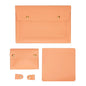 Waterproof Leather Laptop Liner Bag - 15 Inches 3-in-1 Design - Honeydet Oranges