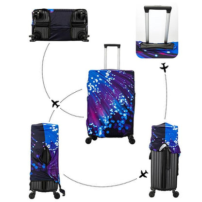 Thick Elastic Luggage Cover for Outdoor Travel - Fits 22-24 Inches - T-018 - L (22-24 Inches)