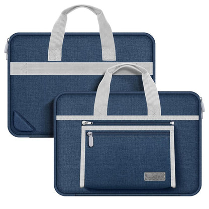 Portable Oxford Laptop Bag - Durable Fabric Multiple Colours - Black