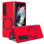 Secure & Portable Magnetic Folding Case for Samsung Galaxy z Fold 4 - Red