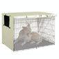 Outdoor Pet Cage Cover - Waterproof & Dustproof - 109X74X76Cm - Beige
