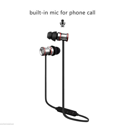 Waterproof Magnetic Sport Earbuds with Mic - Wireless Bluetooth V4.1 - Ip7G9654C
