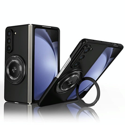 Shockproof 360 Degree Rotating Case for Samsung Galaxy z Fold 4 / 5g - Black