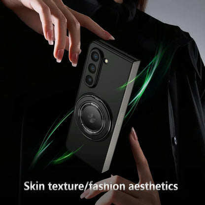 Shockproof 360 Degree Rotating Case for Samsung Galaxy z Fold 4 / 5g - Black