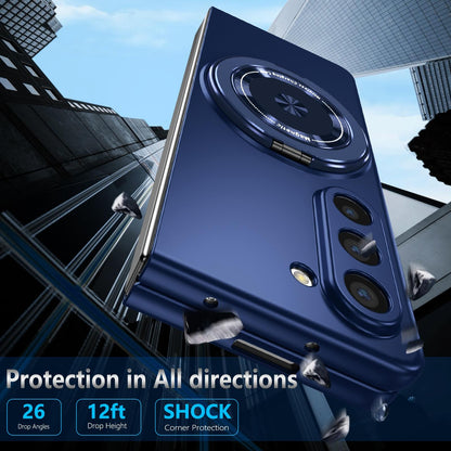 Shockproof 360 Degree Rotating Case for Samsung Galaxy z Fold 4 / 5g - Black