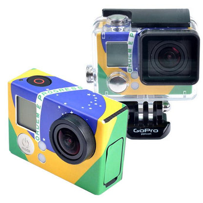 Custom Sticker for Gopro Hero3 / 3 Case - Us Flag