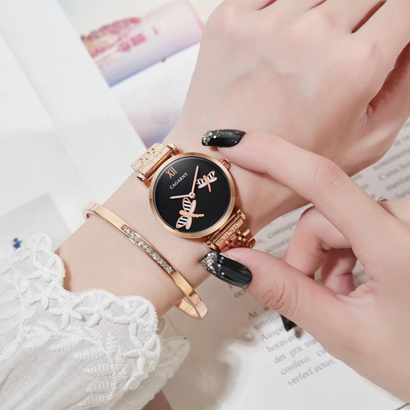 Waterproof Silver Steel Quartz Watch - Fashion Life - Wa0329C