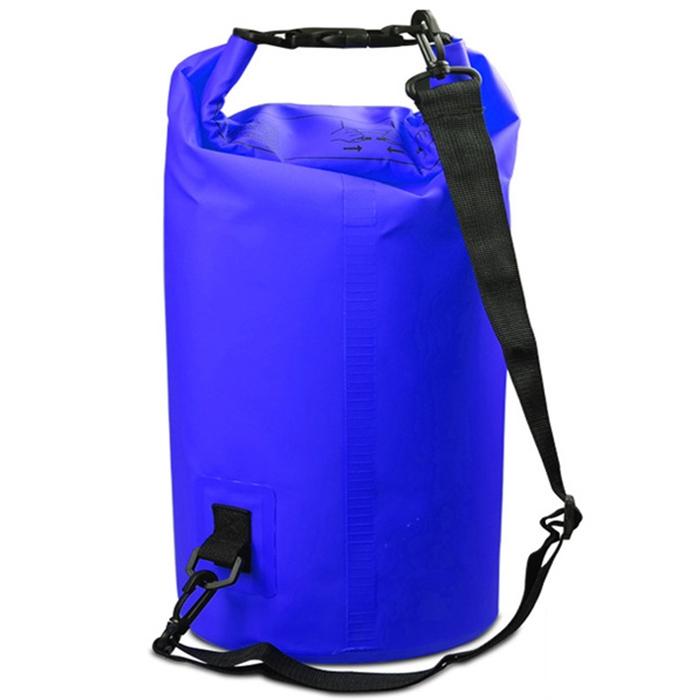 Waterproof Single Shoulder Bag 3L Capacity - Dark Blue