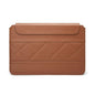 11-12 Inch Thin & Light Microfiber Leather Notebook Liner Bag for Computers - Brown