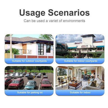 Outdoor Dual Lens Wifi Camera - Waterproof 2Mp