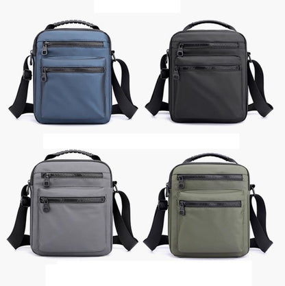 Men Oxford Cloth Crossbody Chest Bag Sporty And Versatile - Army Green
