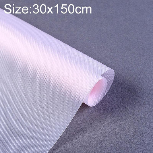 Waterproof Diamond Texture Cut off Cabinet Drawer Mat - 30x150cm - Pink