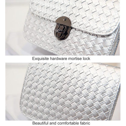 Black Chain Shoulder Bag For Women Small Square Design