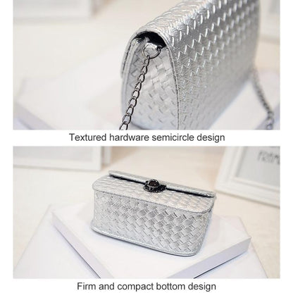 Black Chain Shoulder Bag For Women Small Square Design