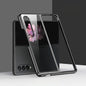 Shockproof Electroplated Case for Samsung Fold 4 5g - Black