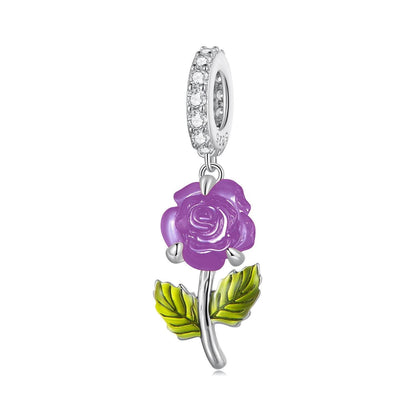 Color Changing Zircon Bead For Jewelry - Purple