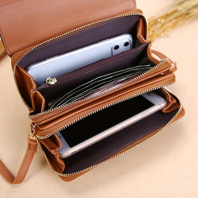 Large Capacity Multi Function Women Wallet - Black