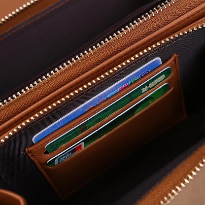 Large Capacity Multi Function Women Wallet - Black