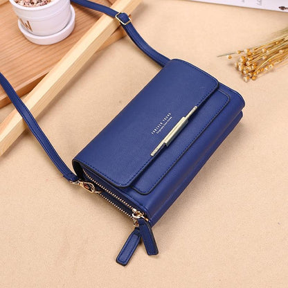 Large Capacity Multi Function Women Wallet - Black