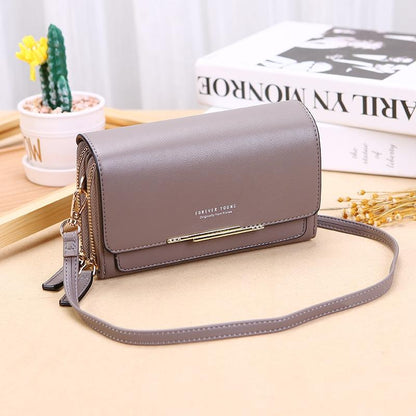 Large Capacity Multi Function Women Wallet - Black