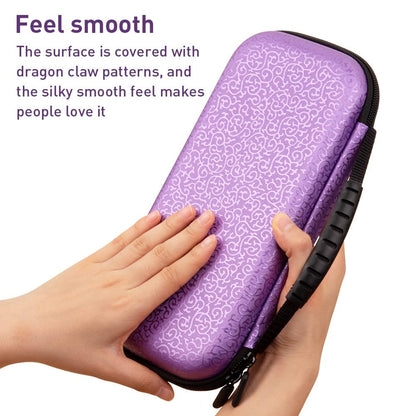 Nintendo Switch Storage Bag With Dragon Claw Pattern - Purple
