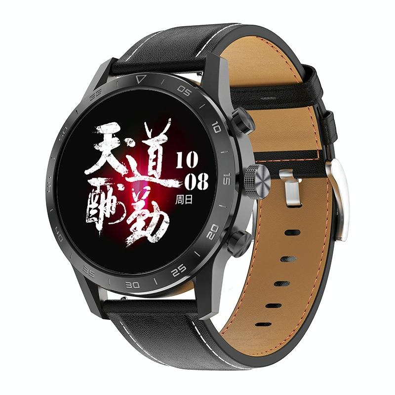 Smart Dual Display Analog Digital Call Watch - Silver Silicone