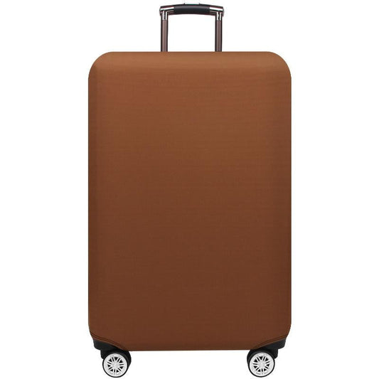 Stretch Luggage Dust-Proof Cover - Durable & Protective - Size S - Coffee