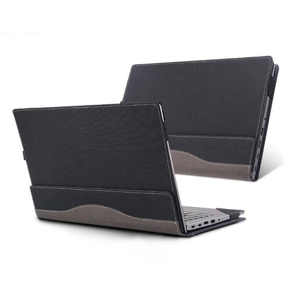 Protective Leather Case For Hp Envy X360 13-Ag Ar - Anti-Fall - Gray Cobalt Blue