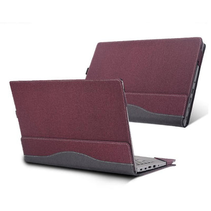 Protective Leather Case For Hp Envy X360 13-Ag Ar - Anti-Fall - Gray Cobalt Blue