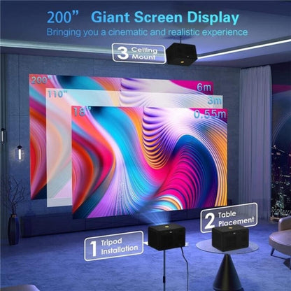 Portable Hd Projector With Media Player - Y7