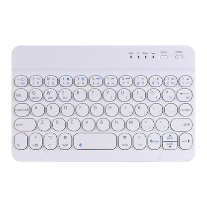 Detachable Bluetooth Keyboard Leather Case For Ipad Mini 6 With Holder - Light Purple