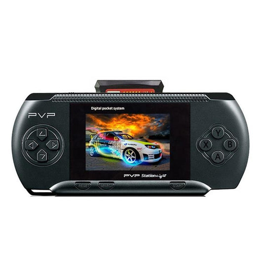 2.4 Mini Colour Screen Gaming Console For Kids - Classic Intellectual Games - Black