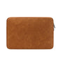 Lightweight Waterproof Lambskin Laptop Sleeve - 13.3 Inches - Yellow