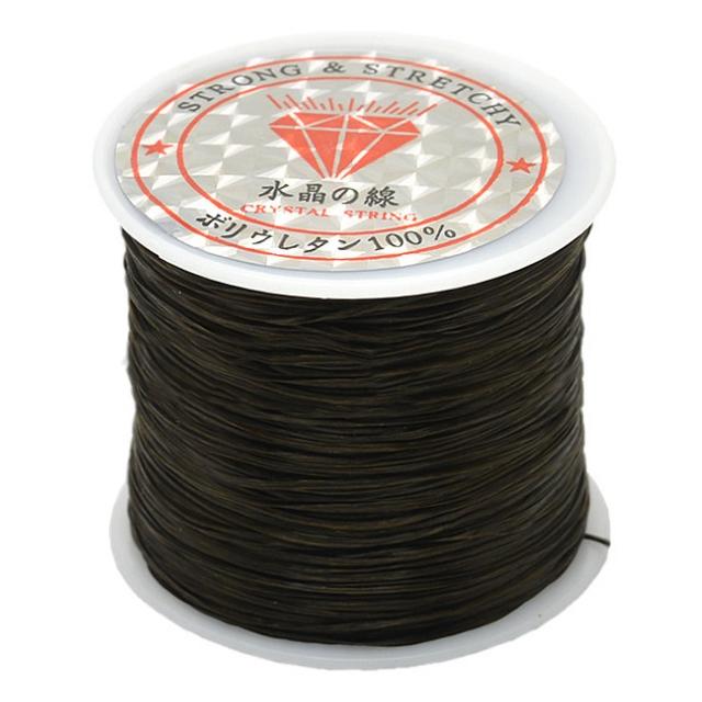2 Pack 50M 0.5Mm Elastic Cord For Jewelry Making - Red