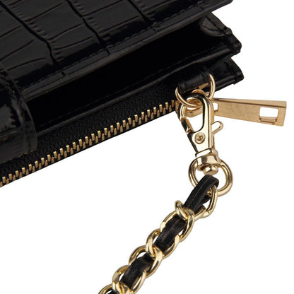 Long Crossbody Mini Shoulder Bag For Coins & Phone - Pink